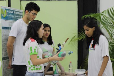 Projetos levados para os stands do IF Comunidade ilustram o universo tecnológico presente no âmbito do IFRR.