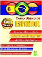 Câmpus Boa Vista abre Curso de Extensão em Espanhol Básico