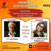 IFRR realiza evento em comemoração ao Dia do Professor com participação de José Pacheco 