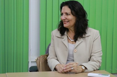 A gestora sistêmica da AYTY, Maria Goretti Falcão.